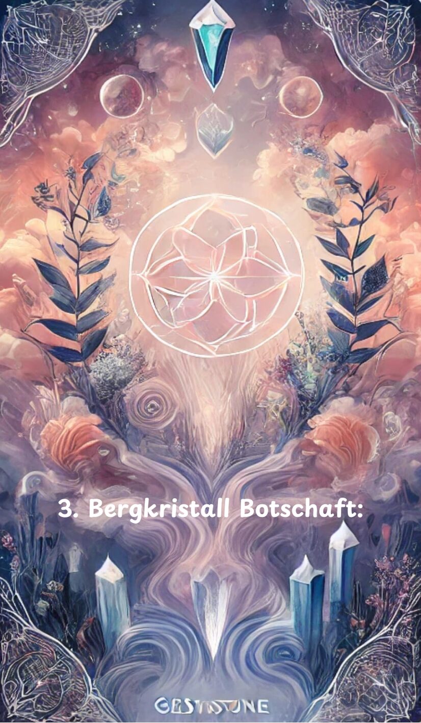 Bergkristall Botschaft
