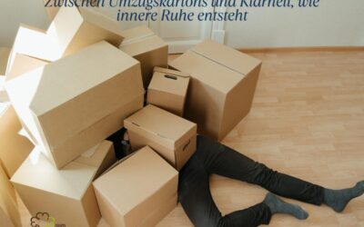 Zwischen Umzugskartons und Klarheit, wie innere Ruhe entsteht
