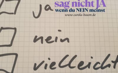 Warum du dich schuldig fühlst wenn du Nein sagst